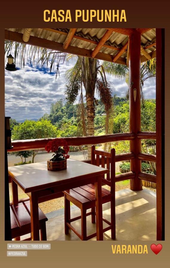 Sitio Dos Palmitos - Casa Pupunha Hotel Pedra Azul  Bagian luar foto