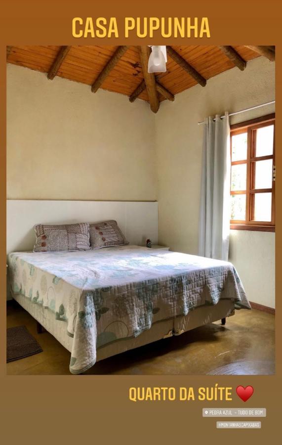 Sitio Dos Palmitos - Casa Pupunha Hotel Pedra Azul  Bagian luar foto